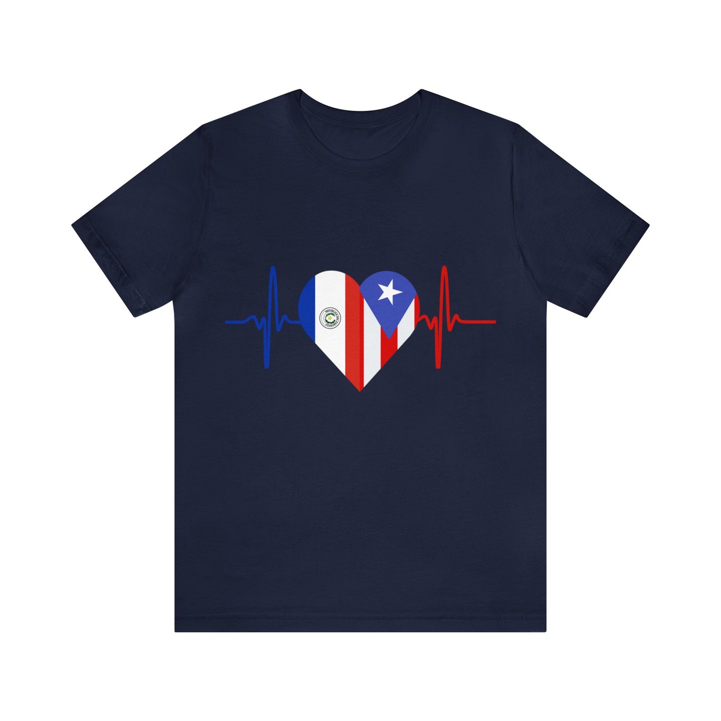 Paraguay and Puerto Rico Short Sleeve Tee