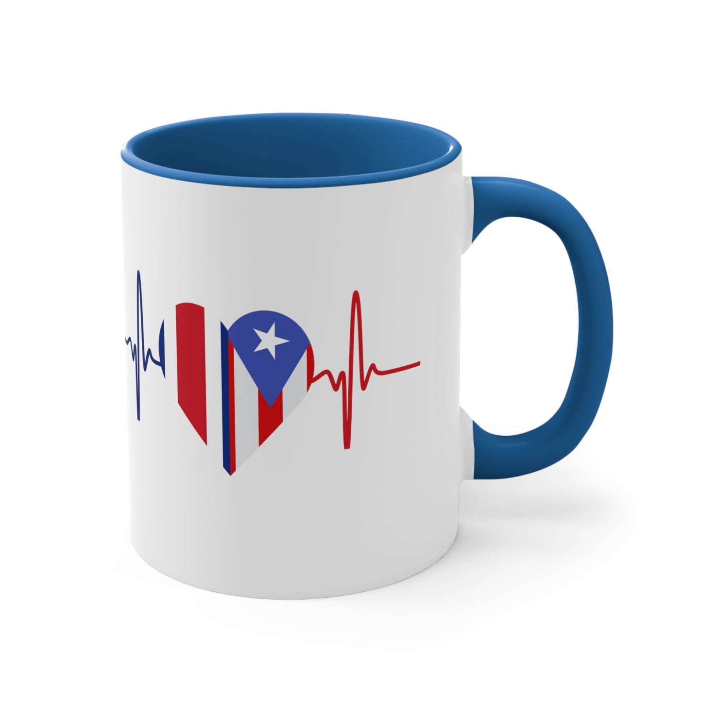 Costa Rica and Puerto Rico Mug, 11oz