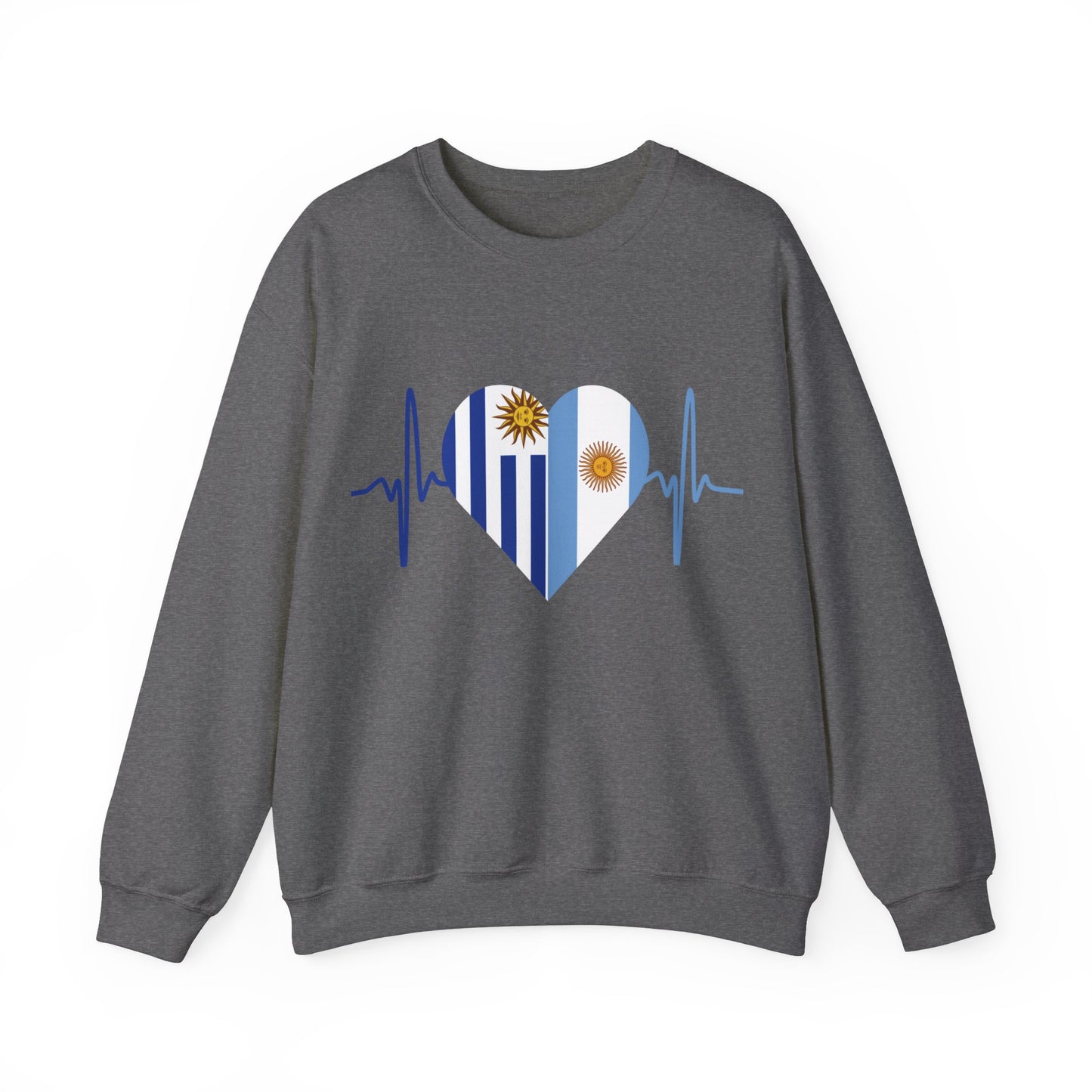 Uruguay & Argentina Unisex Hooded Sweatshirt I Sudadera Unisexo Uruguay y Argentina