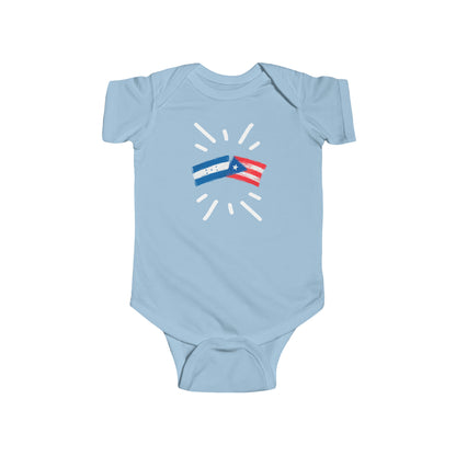 Infant Honduras and Puerto Rico Bodysuit