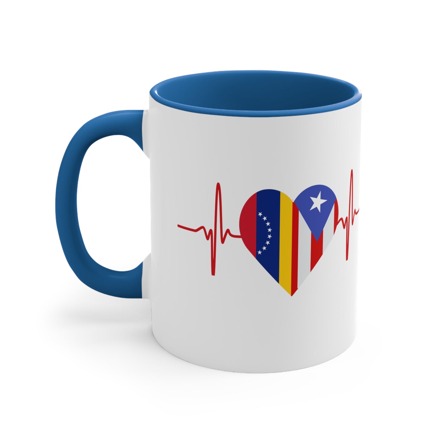 Venezuela and Puerto Rico Mug, 11oz