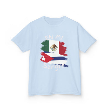 Cuba and Mexico Kids Tee I Camiseta para Niños Cuba y México