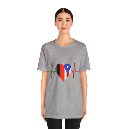 African American and Puerto Rican Short Sleeve Tee