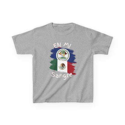 Belize and Mexico Kids Tee I Camiseta para Niños Belize y Mexico