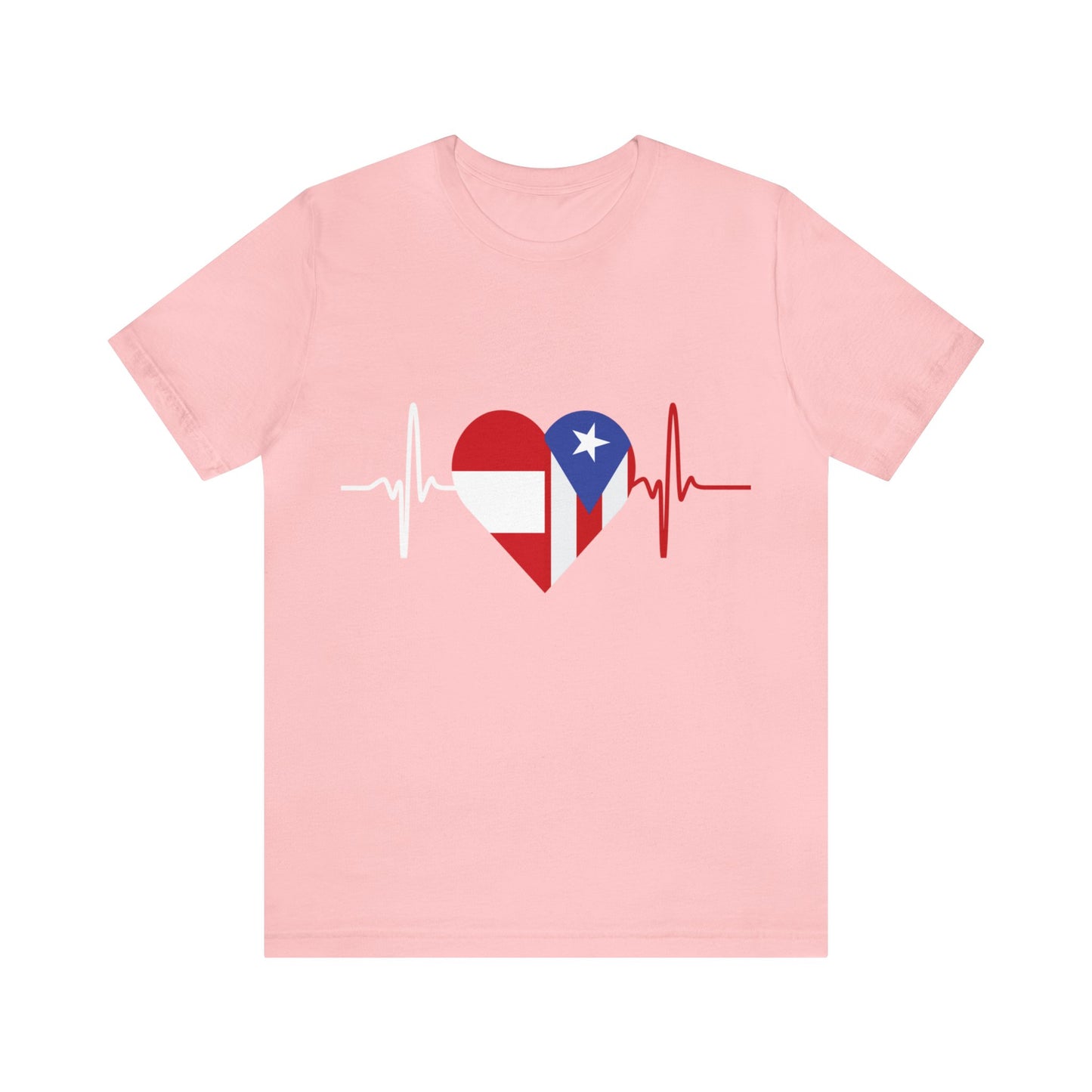 Peru and Puerto Rico Short Sleeve Tee
