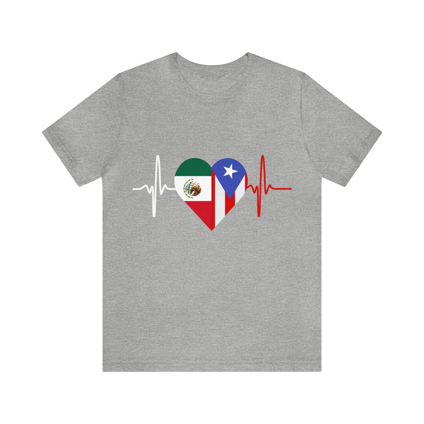 Mexico and Puerto Rico Short Sleeve Tee