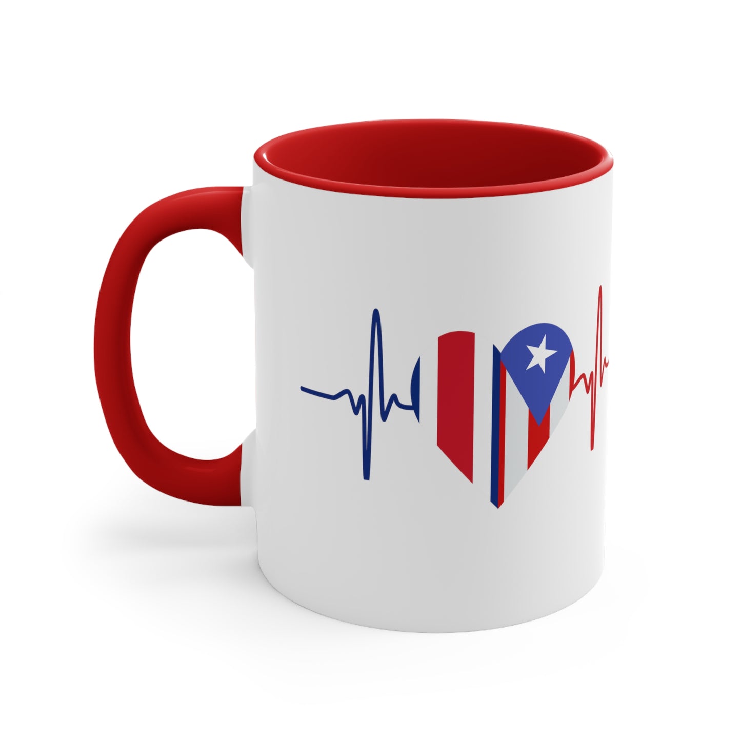 Costa Rica and Puerto Rico Mug, 11oz