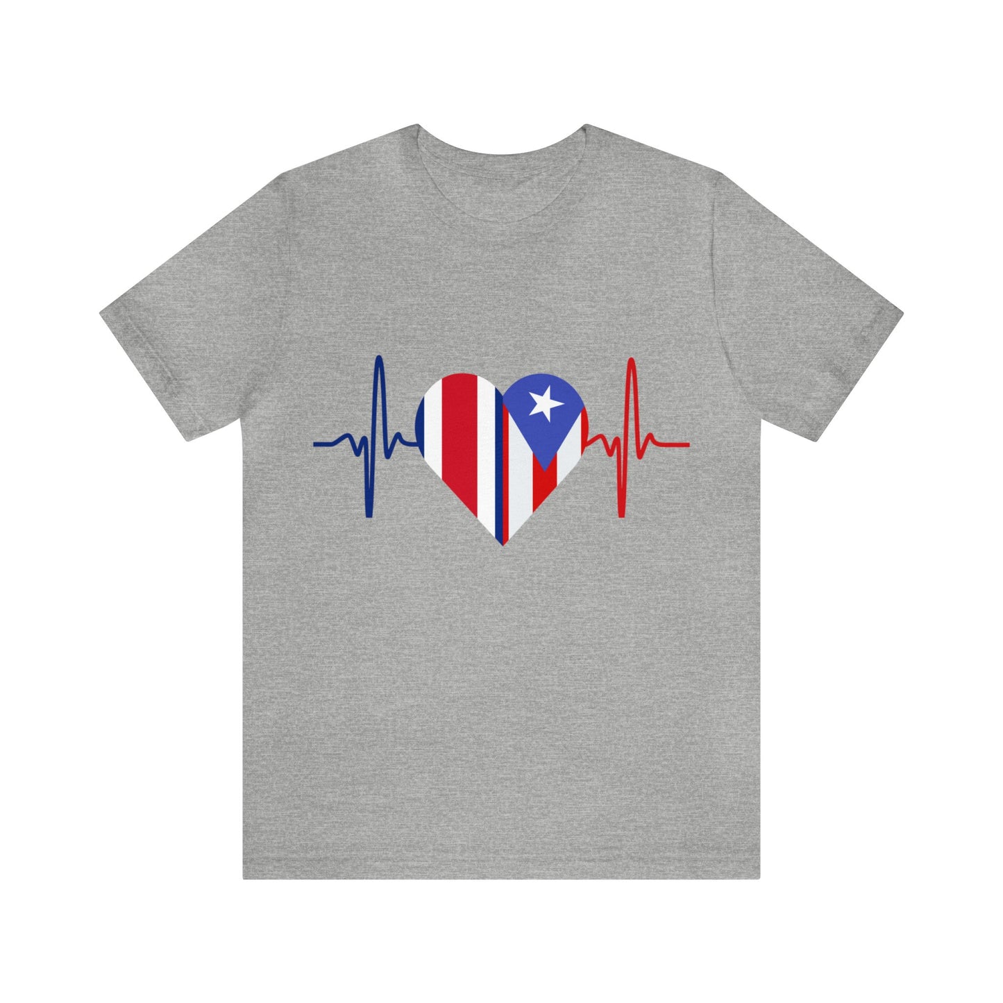 Costa Rica and Puerto Rico Short Sleeve Tee