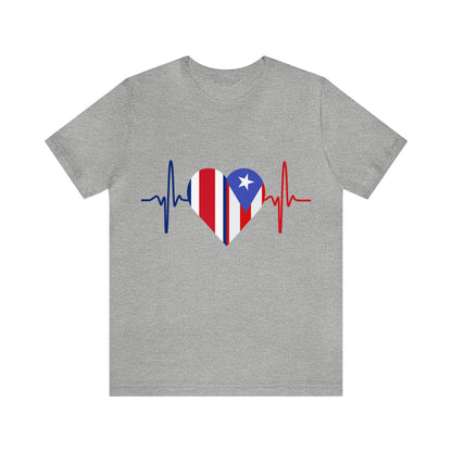 Costa Rica and Puerto Rico Short Sleeve Tee