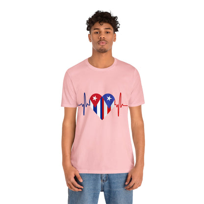 Puerto Rico and Cuba Short Sleeve Tee