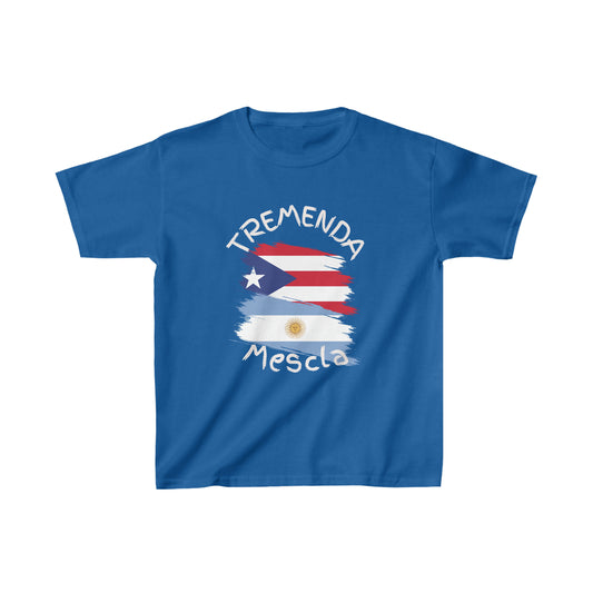 Argentina and Puerto Rican Kid's Tee