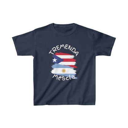 Argentina and Puerto Rican Kid's Tee