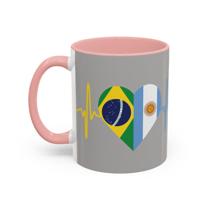 Argentina & Brazil Mug, 11oz