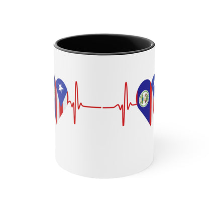 Belize and Puerto Rico Mug, 11oz