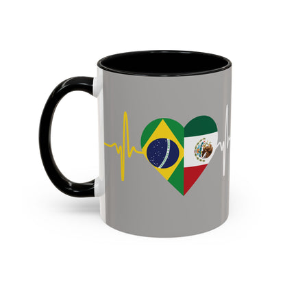 Mexico & Brazil Mug, 11oz