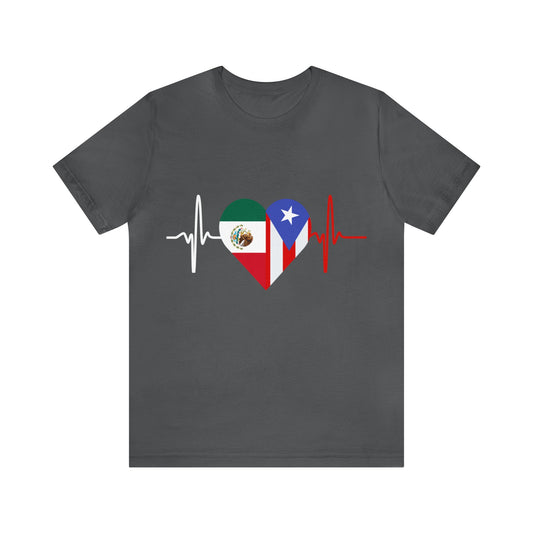 Mexico and Puerto Rico Short Sleeve Tee