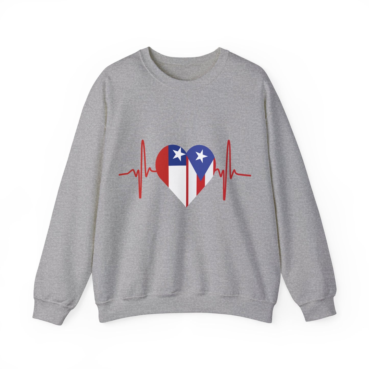 Chile and Puerto Rico Crewneck Sweatshirt