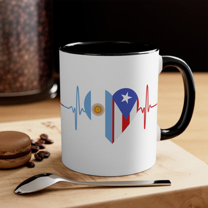 Argentina and Puerto Rico Mug, 11oz