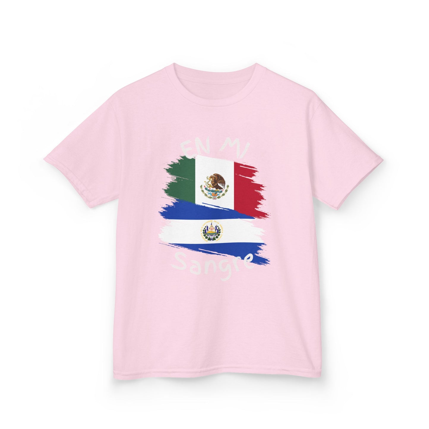 El Salvador & Mexico Kids Tee I Camiseta para Niños  El Salvador y Mexico  I Cultura Salvadoreña y Mexicana