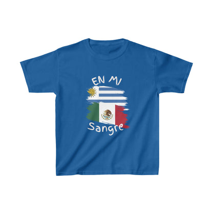 Uruguay and Mexico Kid's Tee I Camiseta para Niños Uruguay y México I Cultura Uruguaya y Mexicana