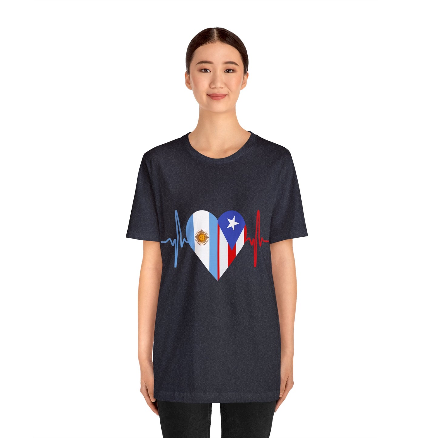 Argentina and Puerto Rico Short Sleeve Tee
