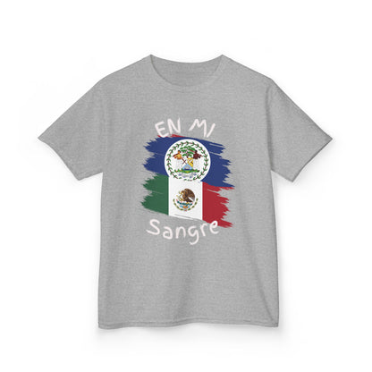 Belize and Mexico Kids Tee I Camiseta para Niños Belize y Mexico