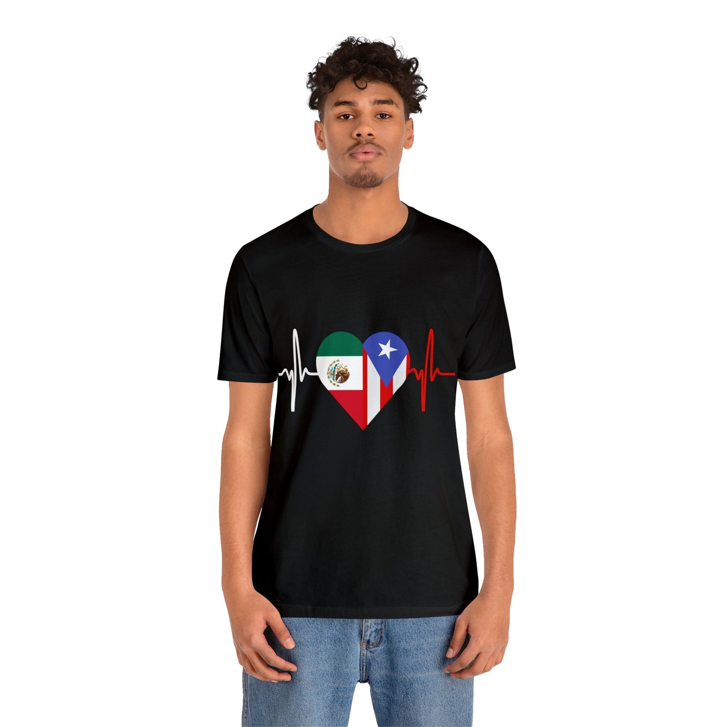 Mexico and Puerto Rico Short Sleeve Tee