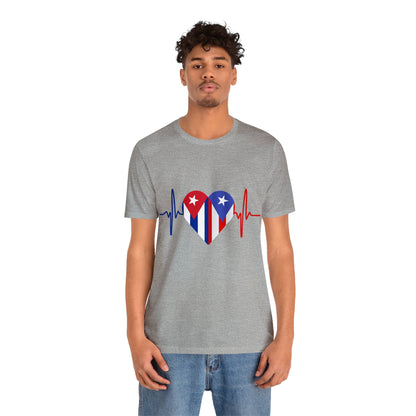 Puerto Rico and Cuba Short Sleeve Tee