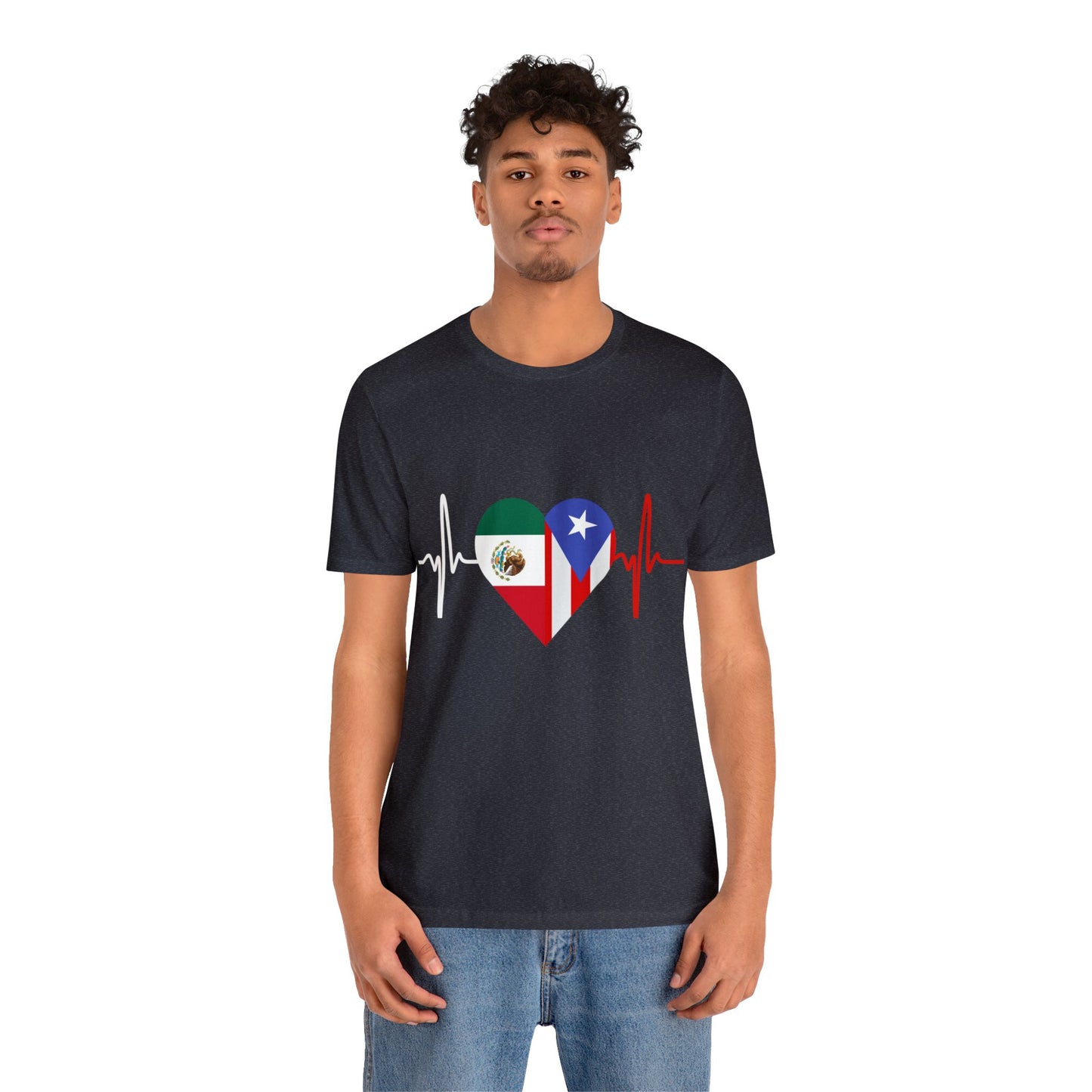 Mexico and Puerto Rico Short Sleeve Tee