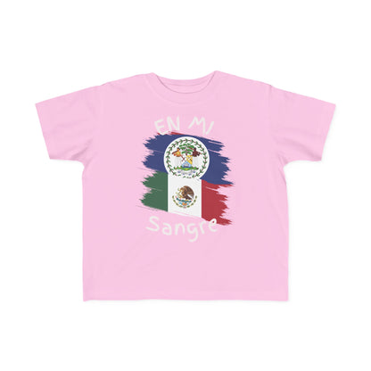Belize and Mexico Toddler's Tee I Camiseta manga corta para Toddler Belize y Mexico