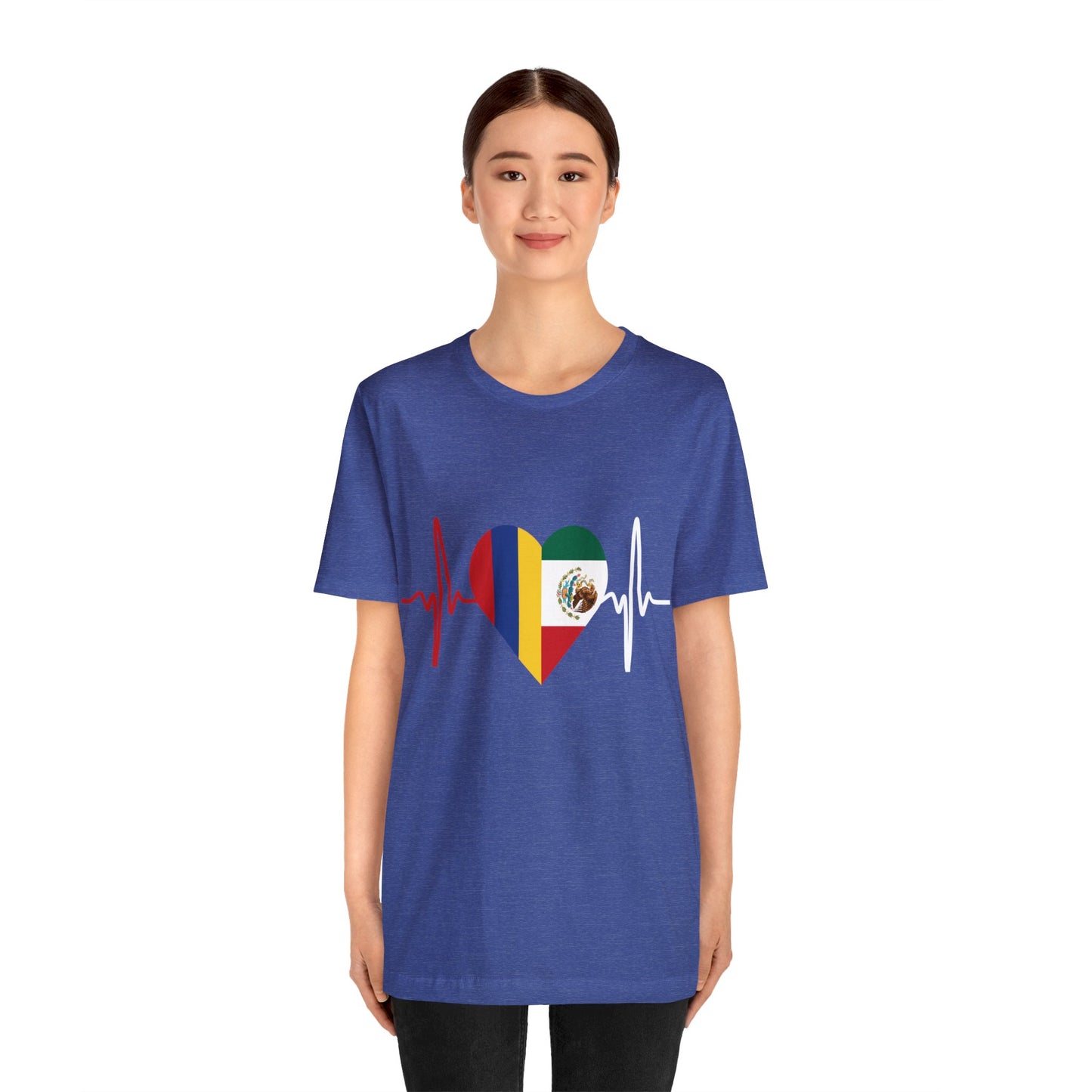 Colombia & México Unisex Short Sleeve Tee I Camisa Unisexo manga corta Colombia y México