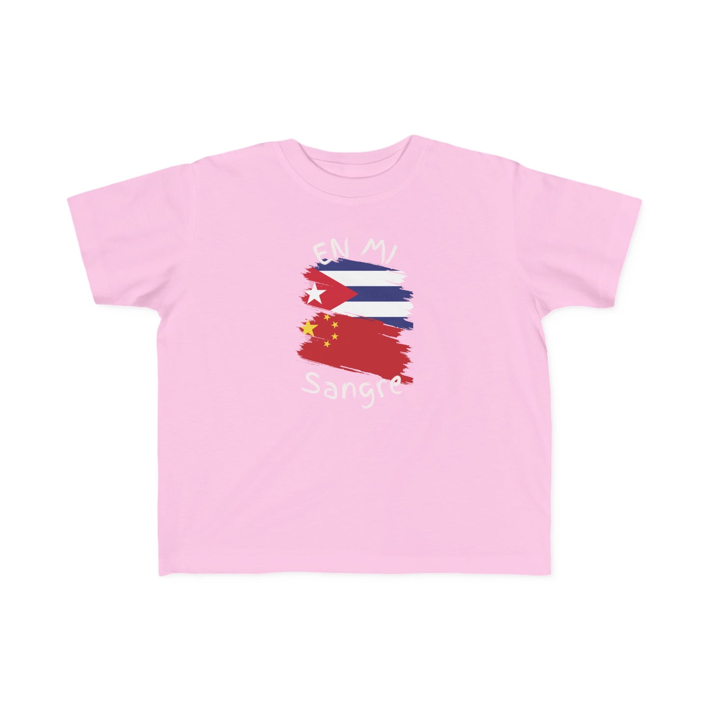 China and Cuba Toddler's Tee I Camiseta manga corta para Toddler China y Cuba