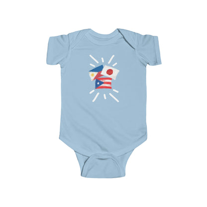 Infant Philippines, Japan & Puerto Rico Bodysuit