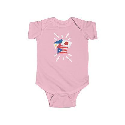 Infant Philippines, Japan & Puerto Rico Bodysuit