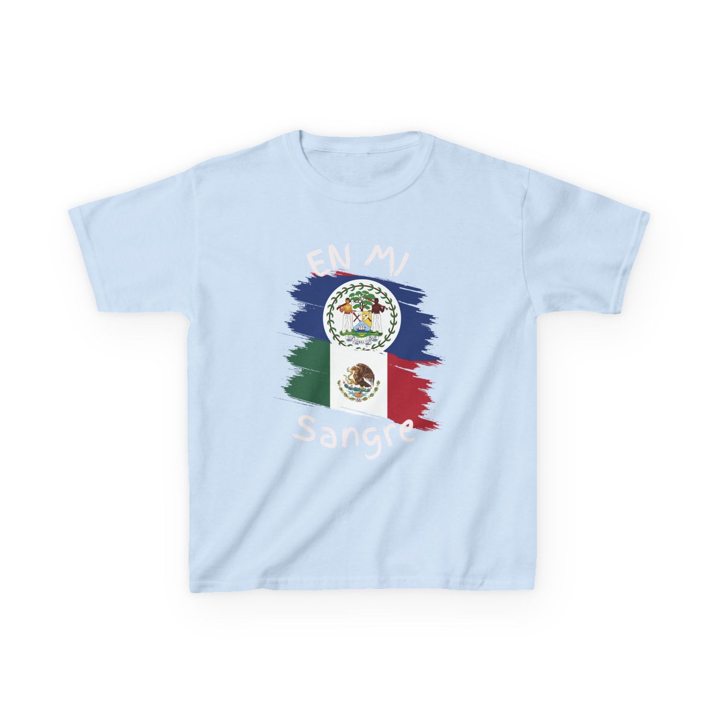 Belize and Mexico Kids Tee I Camiseta para Niños Belize y Mexico
