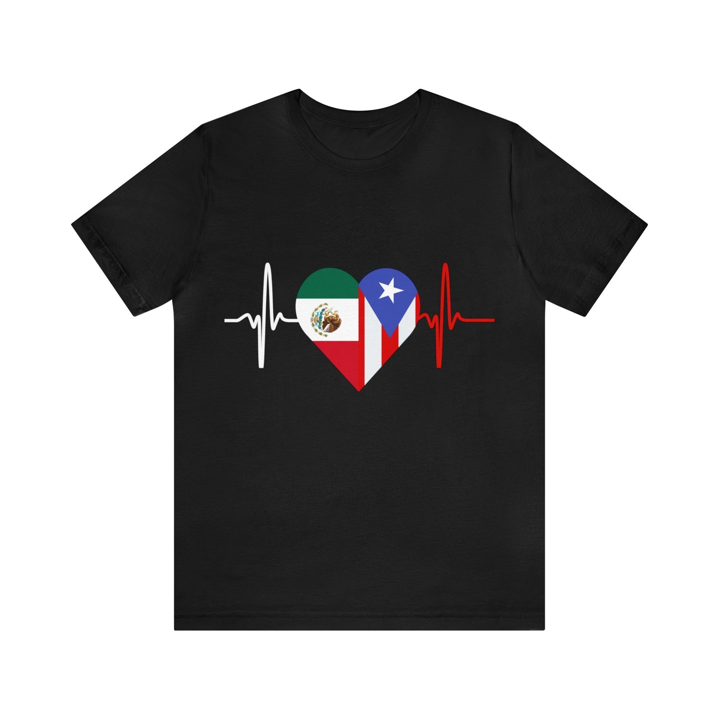 Mexico and Puerto Rico Short Sleeve Tee