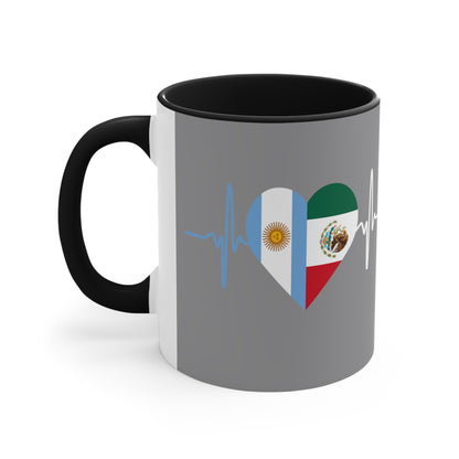 Mexico and Argentina Mug, 11oz