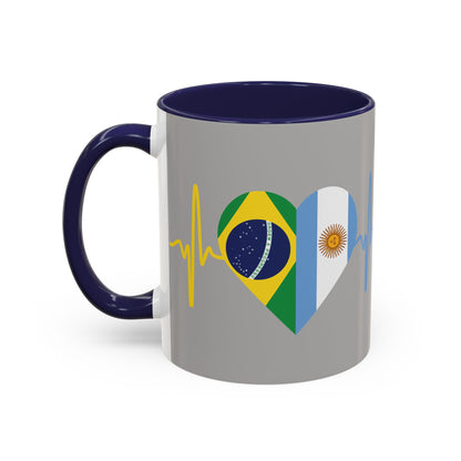 Argentina & Brazil Mug, 11oz