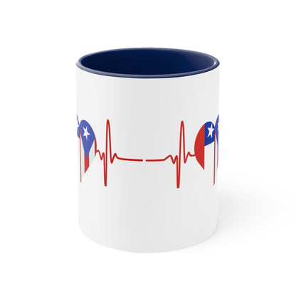 Chile and Puerto Rico Mug, 11oz