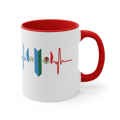Guatemala y Mexico Coffee Mug, 11oz