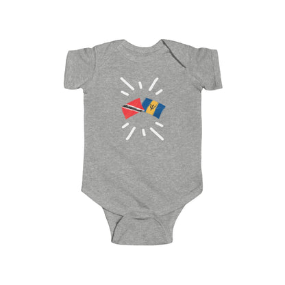 Infant Trinidad y Tobago and Barbados Bodysuit