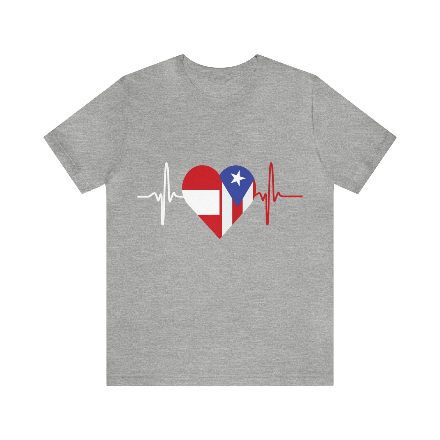 Peru and Puerto Rico Short Sleeve Tee