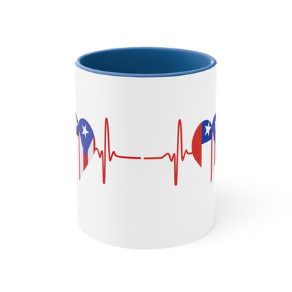 Chile and Puerto Rico Mug, 11oz