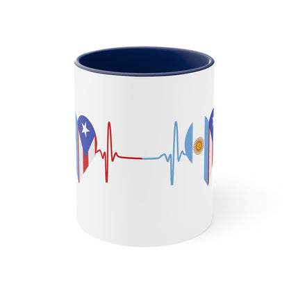 Argentina and Puerto Rico Mug, 11oz
