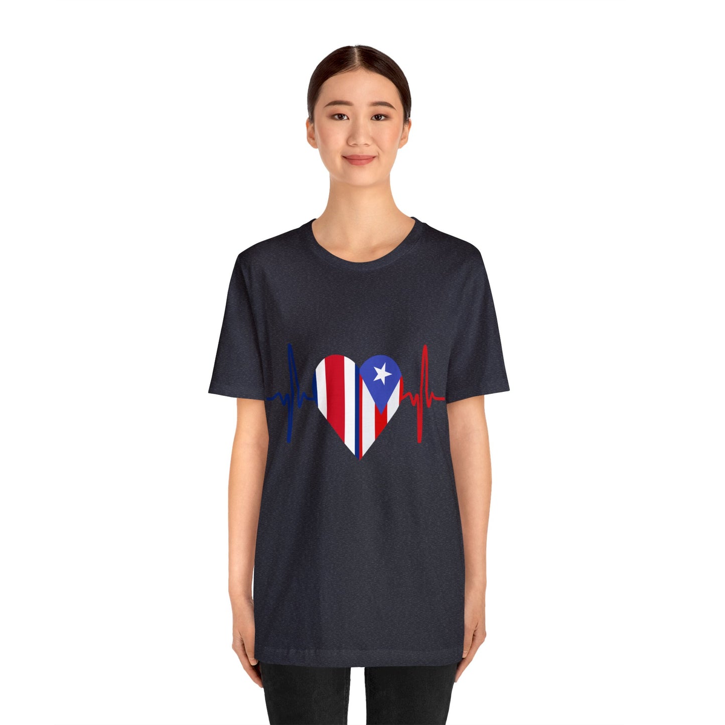 Costa Rica and Puerto Rico Short Sleeve Tee
