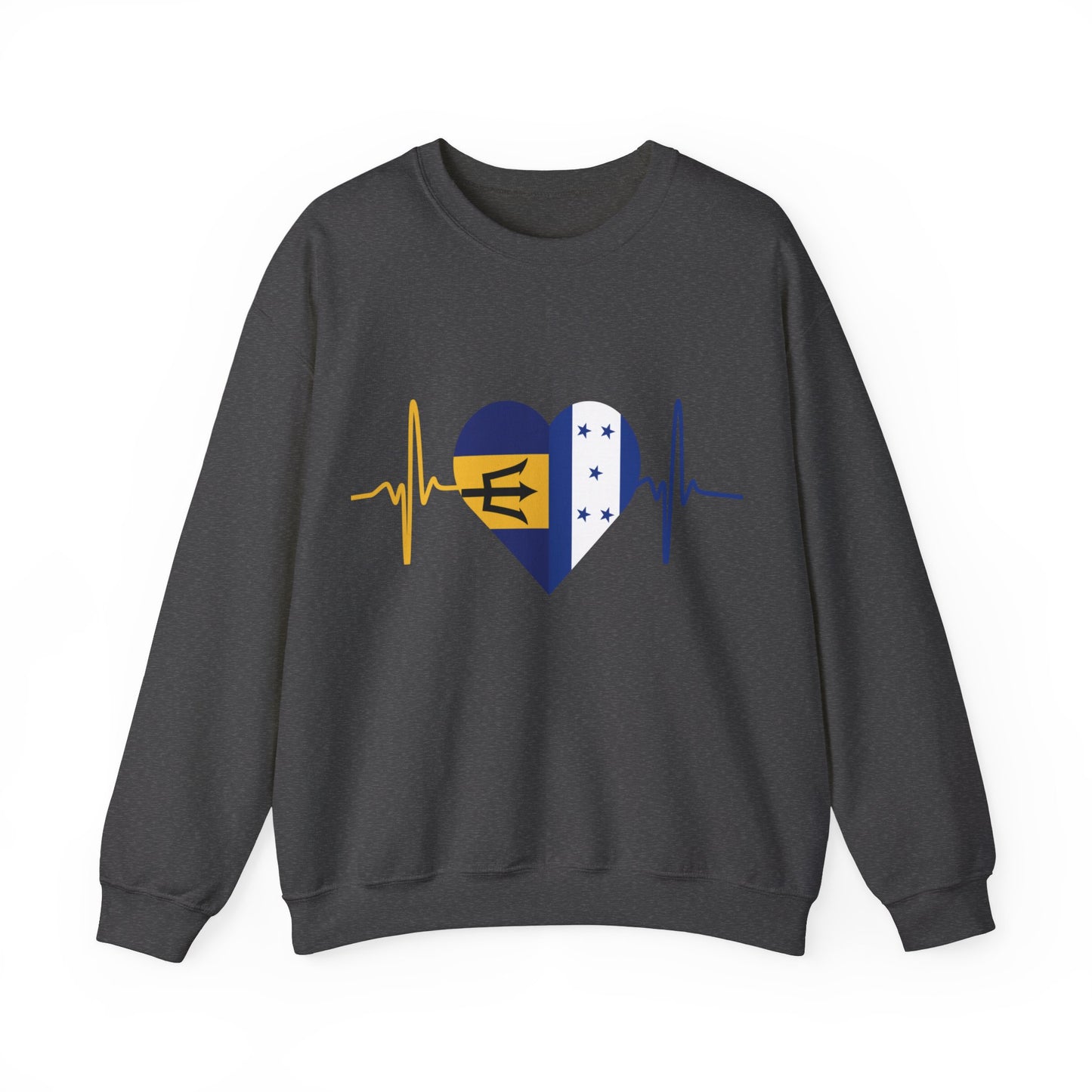 Barbados and Honduras Unisex Crewneck Sweatshirt I Sudadera Barbados y Honduras