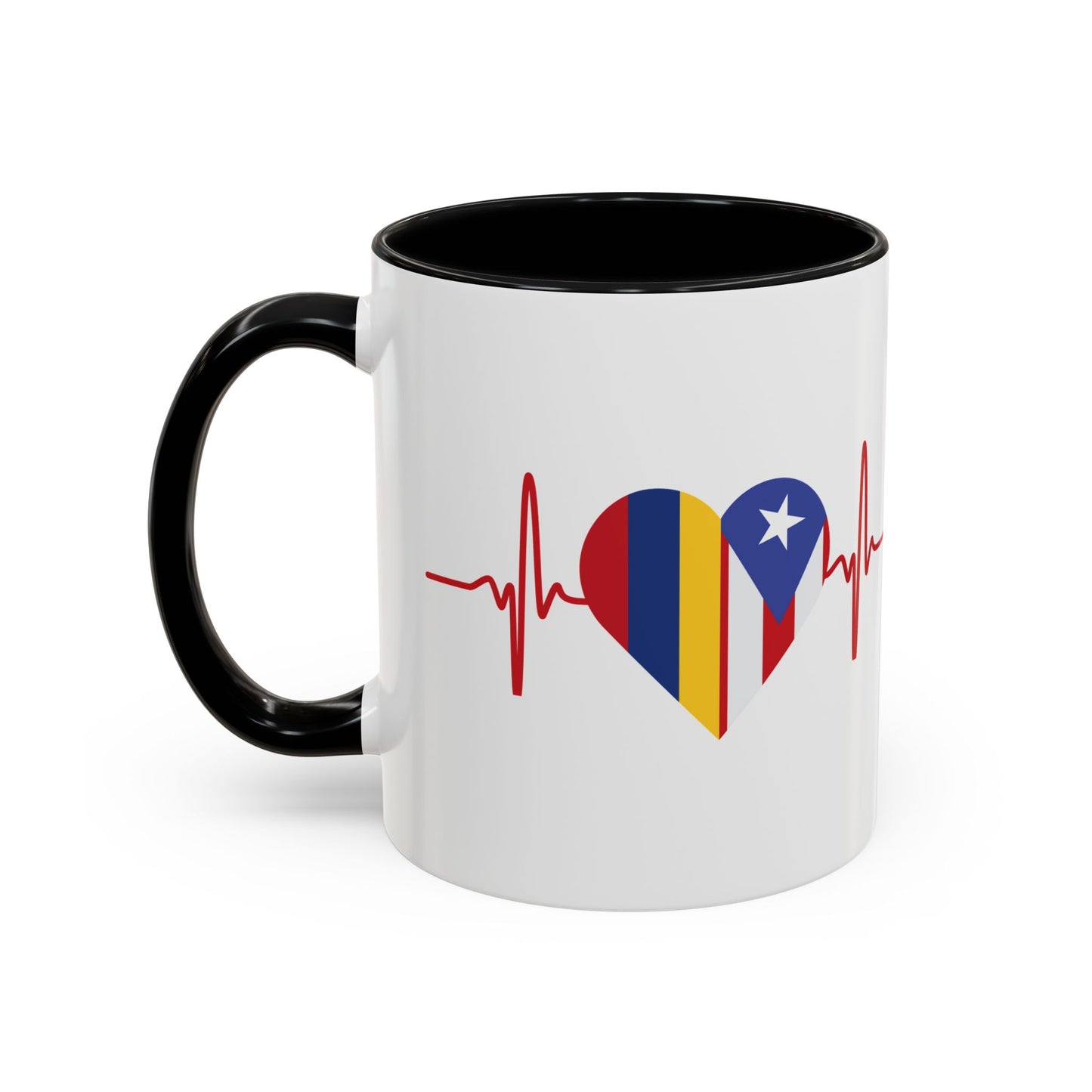 Colombia and Puerto Rico Mug, 11oz