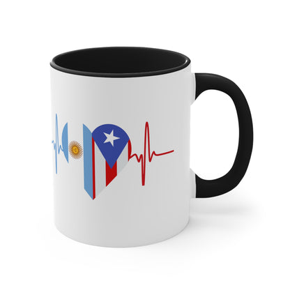 Argentina and Puerto Rico Mug, 11oz