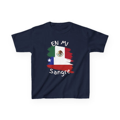 Colombia and Mexico Kids Tee I Camiseta para Niños Colombia y México