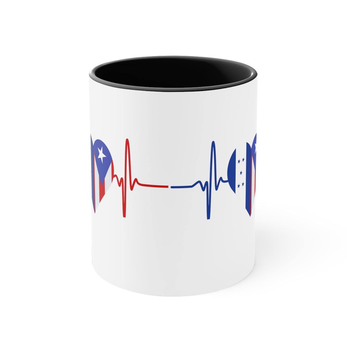 Honduras and Puerto Rico Mug, 11oz